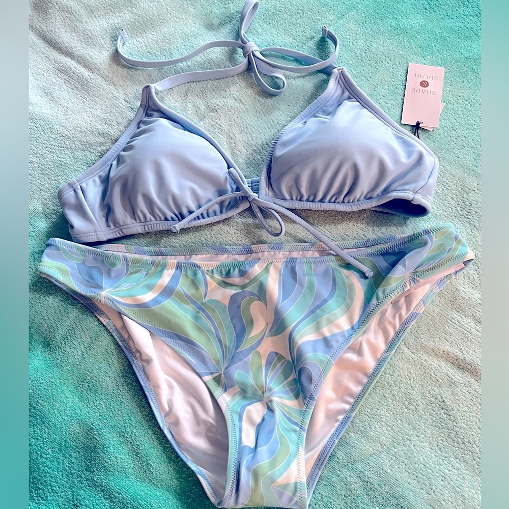 Light Blue Bikini, NWT